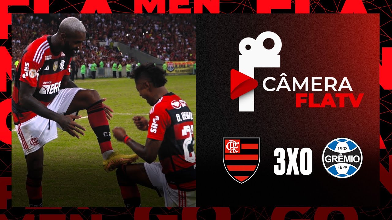 TV Fla Câmera FlaTV – Flamengo 3×0 Grêmio