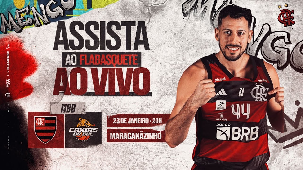 TV Fla NBB | Flamengo x Caxias do Sul – AO VIVO – 23/01