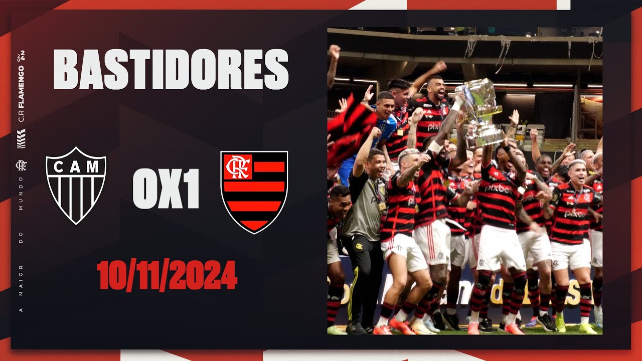 TV Fla Bastidores | Atlético MG 0x1 Flamengo