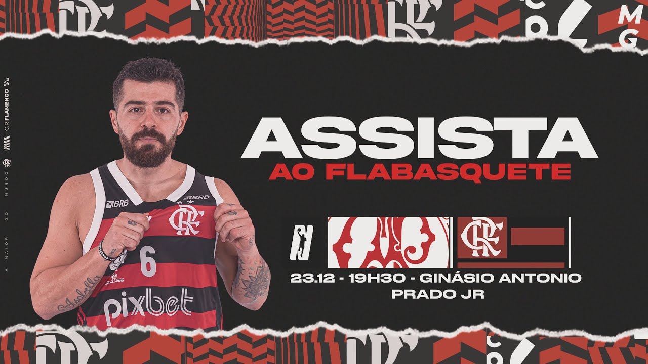 TV Fla NBB | Paulistano x Flamengo – AO VIVO – 23/12