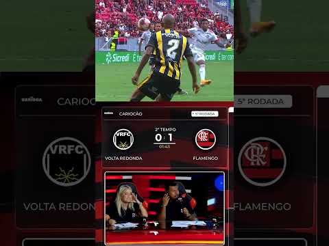 Volta Redonda 0x2 Flamengo | Plata #gols  #flatv #flamengo