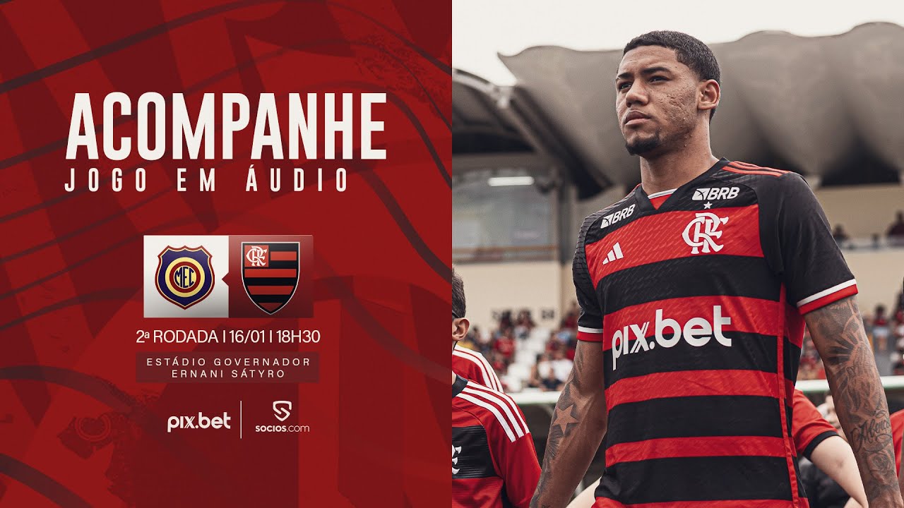 TV Fla Campeonato Carioca – Madureira x Flamengo – PRÉ E PÓS-JOGO EXCLUSIVO FLATV – AO VIVO – 16/01