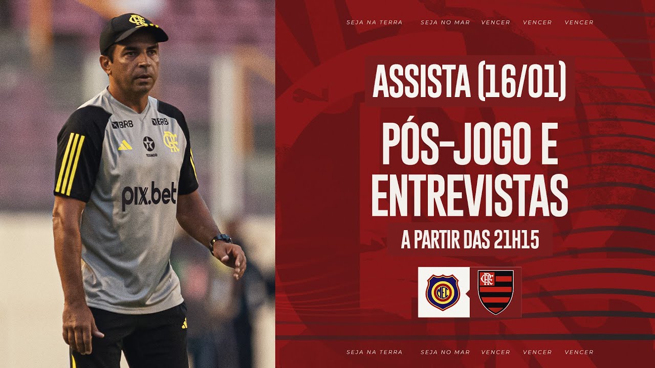 TV Fla Pós-jogo FlaTV | AO VIVO – 16/01