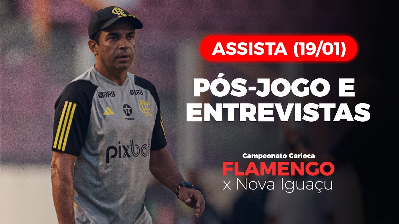 TV Fla Pós-jogo FlaTV | AO VIVO – 19/01