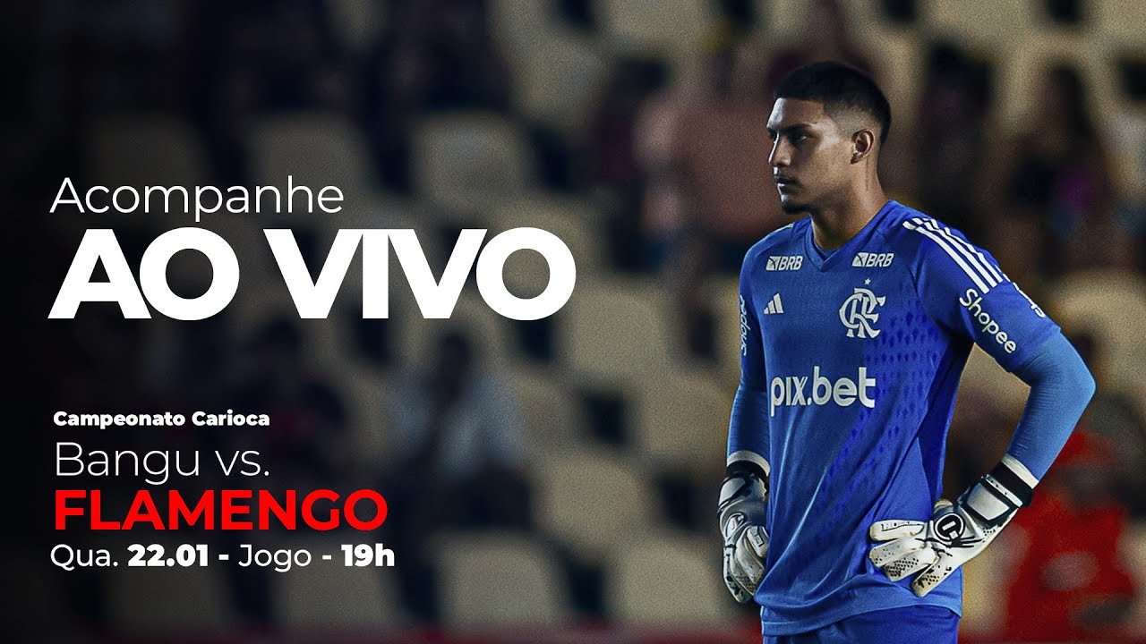 TV Fla Campeonato Carioca – Bangu x Flamengo – PRÉ E PÓS-JOGO EXCLUSIVO FLATV – AO VIVO – 22/01