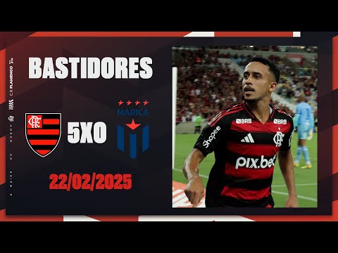 Bastidores | Flamengo 5×0 Maricá