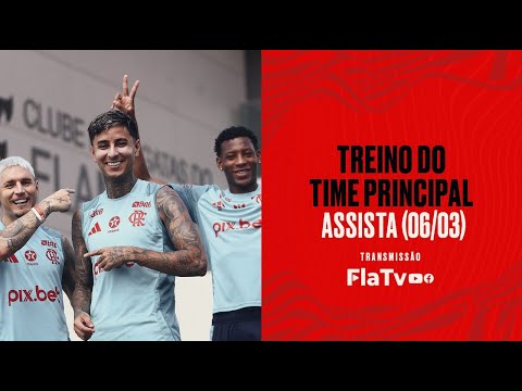 Treino do Flamengo | AO VIVO – 06/03