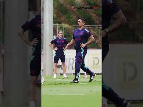 MAIS UM DIA DE TREINO NO NINHO DO URUBU ⚽🔴⚫ #flamengo