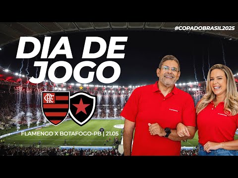 🔴 AO VIVO: FLAMENGO x BOTAFOGO-PB | PRÉ-JOGO + NARRAÇÃO | COPA DO BRASIL (21/05/25)