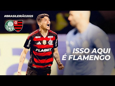 ISSO AQUI É FLAMENGO | PALMEIRAS 0 X 2 FLAMENGO | BRASILEIRÃO (25/05/25)