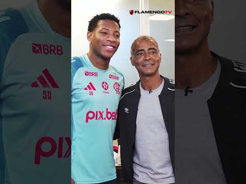 RESENHA COM ROMÁRIO NO NINHO DO URUBU! @RomarioTVoficial  #flamengo #romário #flamengotv