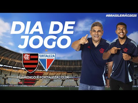 🔴 AO VIVO: FLAMENGO X FORTALEZA | PRÉ-JOGO + NARRAÇÃO | BRASILEIRÃO (01/06/25)