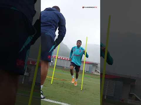 PLATA + TREINO 🤙⚽🔴⚫ #flamengo #treino