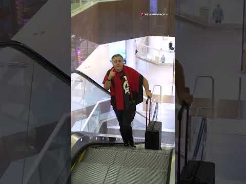 FLAMENGO TV NOS ESTADOS UNIDOS 🇺🇸✈🔴⚫ #flamengo #flamengotv