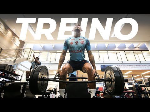 ÚLTIMO TREINO DO FLAMENGO ANTES DE EMBARCAR PARA MUNDIAL DE CLUBES