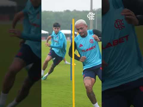 FOCO NA ESTREIA DO MUNDIAL DE CLUBES DA FIFA 🎯🔴⚫ #flamengo #treino