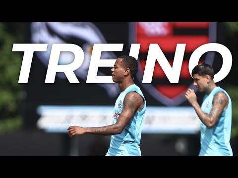 FLAMENGO FAZ ÚLTIMO TREINO ANTES DO JOGO CONTRA LAFC