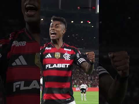 O PRIMEIRO GOL DA NOITE É DELE: LUIZ ARAÚJO! 🔥🔴⚫ #flamengo #diadejogo