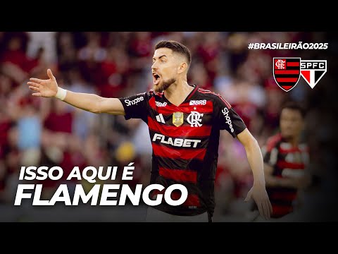 ISSO AQUI É FLAMENGO | FLAMENGO 2 X 0 SÃO PAULO | BRASILEIRÃO (12/07/25)