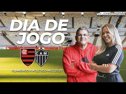 🔴 AO VIVO: FLAMENGO X ATLÉTICO-MG | PRÉ-JOGO + NARRAÇÃO | BRASILEIRÃO (27/07/25)