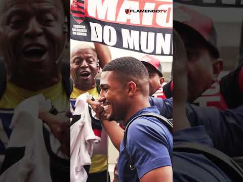 QUANDO O FLAMENGO CHAMA É DIFÍCIL DIZER NÃO 🔴⚫ #flamengo #bemvindo