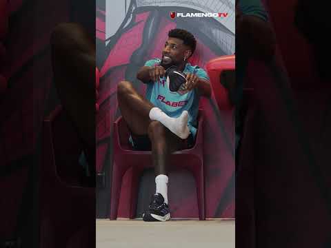 PRIMEIRO DIA DO SAMU LINO NO NINHO DO URUBU 🤩🔴⚫ #flamengo