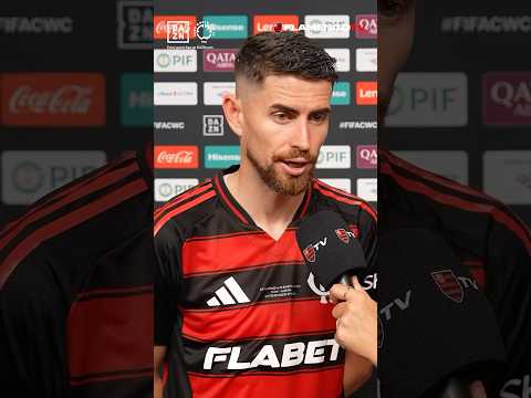 ”ACREDITO QUE O NOSSO COLETIVO CORREU MUITO E BATEMOS DE FRENTE COM UMA GRANDE EQUIPE” #flamengo