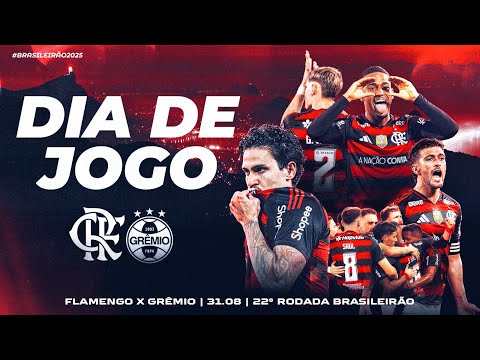 🔴 AO VIVO: FLAMENGO X GRÊMIO | PRÉ-JOGO + NARRAÇÃO | BRASILEIRÃO (31/08/25)
