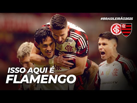 ISSO AQUI É FLAMENGO | INTERNACIONAL 1 X 3 FLAMENGO | BRASILEIRÃO (17/08/25)