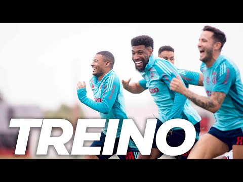 DIA DE TREINO NO NINHO DO URUBU