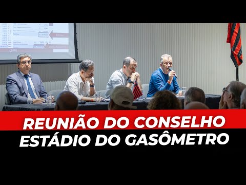 REUNIÃO DO CONSELHO DELIBERATIVO DO FLAMENGO SOBRE O ESTÁDIO DO GASÔMETRO (17/09/25)