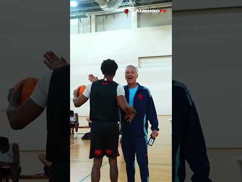 DO MEIO DA QUADRA 🏀✅ #flabasquete #flamengo #flamengotv #treino