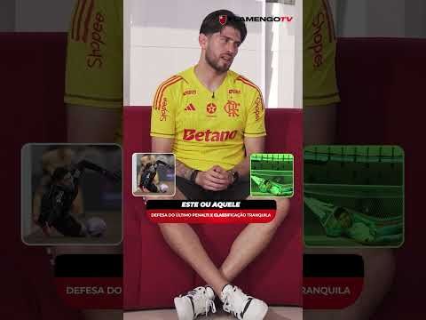 ESSE OU AQUELE COM AGUSTÍN ROSSI 🧤🔴⚫ #flamengo #flamengotv