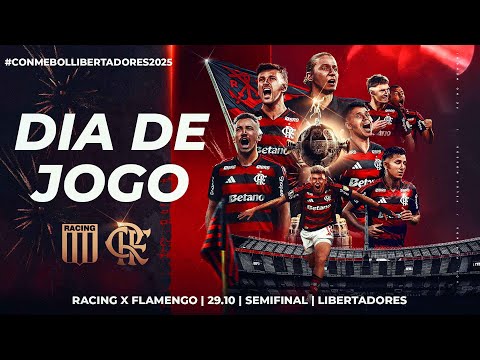 🔴 AO VIVO: RACING x FLAMENGO | PRÉ-JOGO + NARRAÇÃO | CONMEBOL LIBERTADORES (29/10/25)
