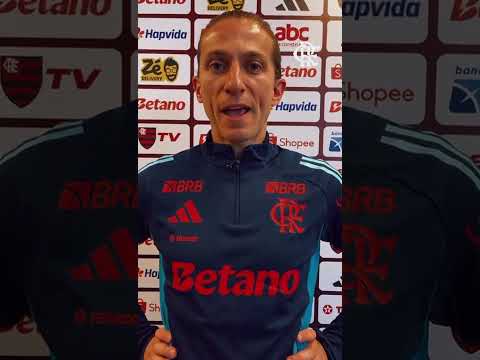 “CADA DIA QUE EU PASSO NO CLUBE É ESPECIAL”, SE DECLAROU O PROFESSOR FILIPE LUÍS. MUITO FLAMENGO.❤️🖤