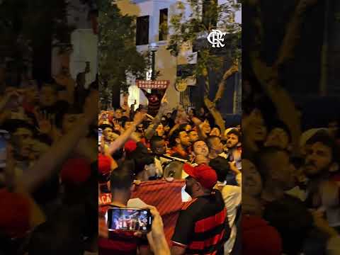 A NAÇÃO SE SENTE EM CASA EM LIMA! #flamengo #flamengotv