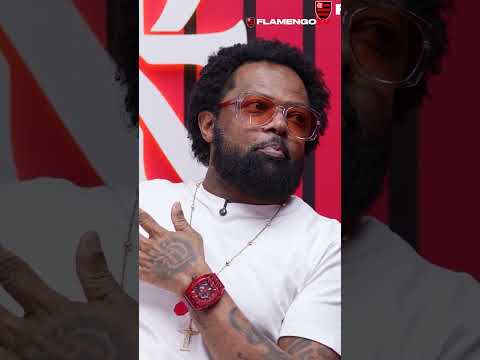 A PRIMEIRA VEZ DE XANDE DE PILARES NO MARACA! ❤️🖤 #mengocast #flamengo #flamengotv