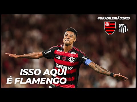 ISSO AQUI É FLAMENGO | FLAMENGO 3 X 2 SANTOS | BRASILEIRÃO (09/11/25)
