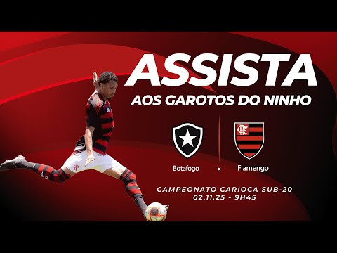🔴 AO VIVO: BOTAFOGO x FLAMENGO | CAMPEONATO CARIOCA SUB-20 (02/11/25)
