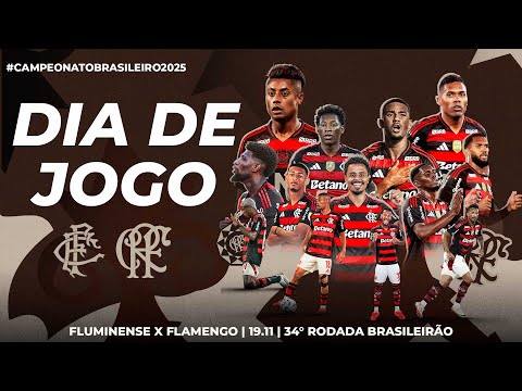 🔴 AO VIVO:  FLUMINENSE x FLAMENGO | PRÉ-JOGO + NARRAÇÃO | BRASILEIRÃO (19/11/25)
