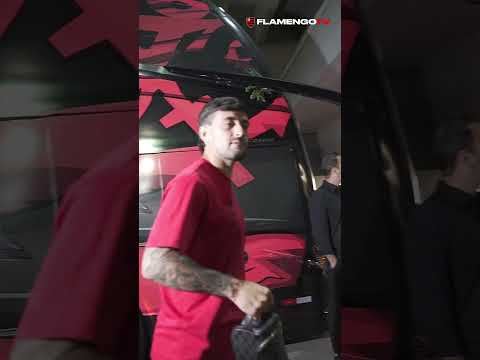 CHEGAMOS PARA MAIS UM CONFRONTO NO BRASILEIRÃO! VAMOS COM TUDO, MENGO! 🔴⚫ #diadejogo #flamengo