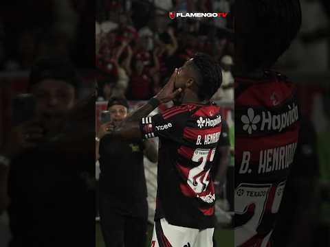 O GRITO DA NAÇÃO COM O GOL DO COLOSSAL BRUNO HENRIQUE!  #flamengotv #flamengo #brasileirão