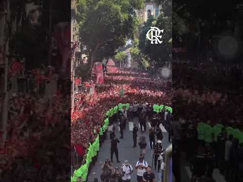 E AGORA SEU POVO PEDE O MUNDO DE NOVO! 🌎❤️🖤 #flamengo #flamengotv