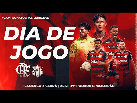 🔴 AO VIVO: FLAMENGO x CEARÁ | PRÉ-JOGO + NARRAÇÃO | BRASILEIRÃO (03/12/25)