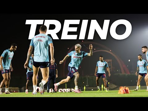 FLAMENGO JÁ ESTÁ NO QATAR! TIME TREINA VISANDO A ESTREIA NO MUNDIAL