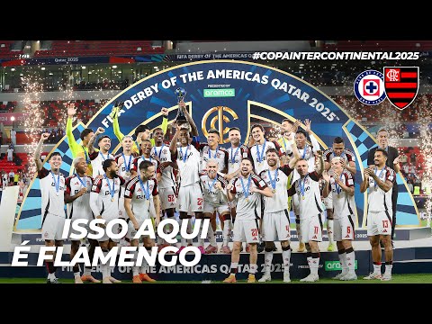 ISSO AQUI É FLAMENGO | CRUZ AZUL 1 X 2 FLAMENGO | COPA INTERCONTINENTAL 2025 (10/12/25)