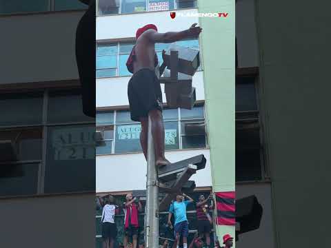 FESTA LINDA DA NAÇÃO ❤️🖤 #torcida #flamengo #flamengotv