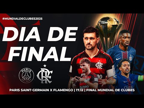 🔴 AO VIVO: PARIS SAINT-GERMAIN x FLAMENGO | PRÉ-JOGO + NARRAÇÃO | FINAL MUNDIAL DE CLUBES (17/12/25)