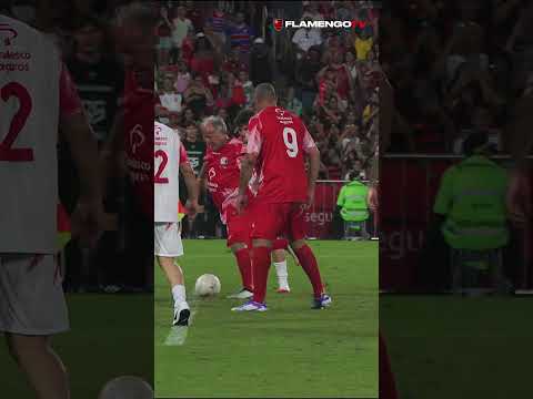 GOL DO NOSSO ZICO NO JOGO DAS ESTRELAS 👑🔴⚫ #flamengo #flamengotv #jogodasestrelas